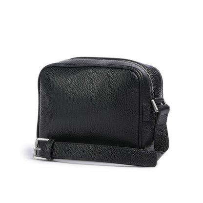 Emporio Armani Business Regenerated Crossbody Bag in Black
