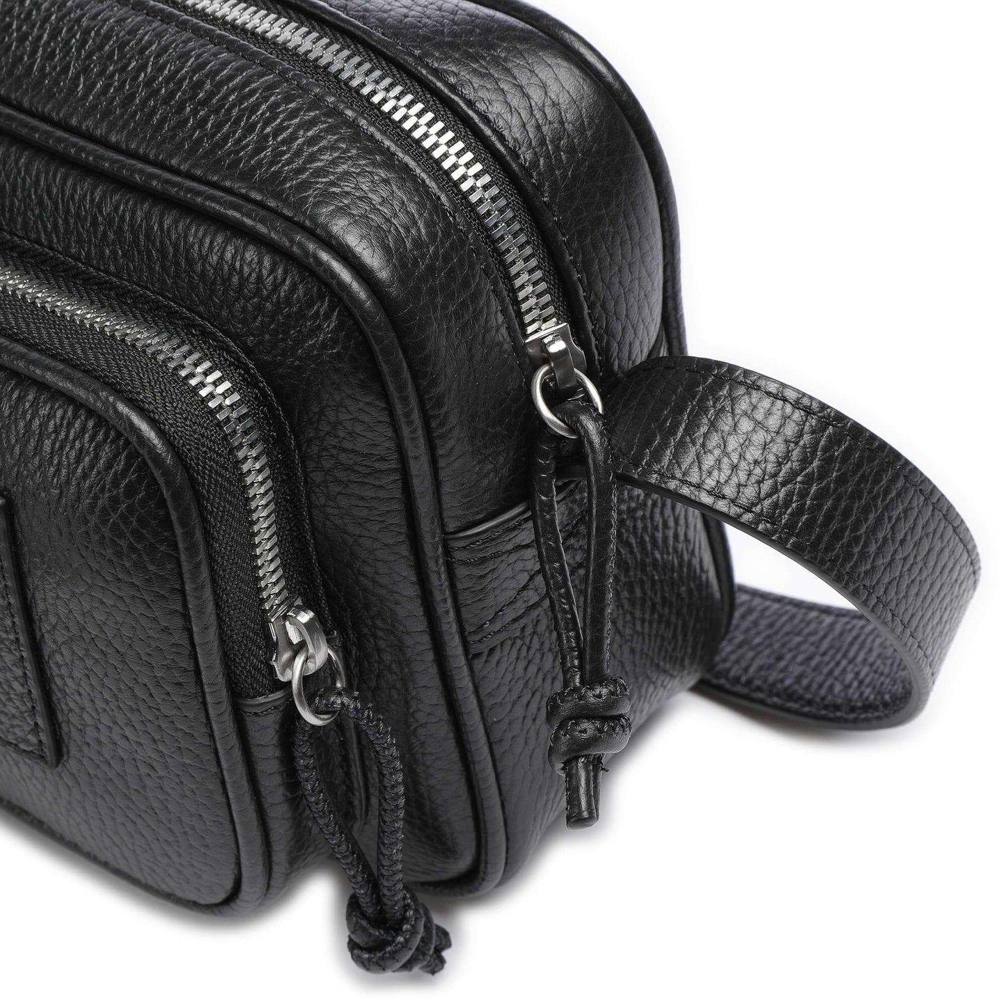 Emporio Armani Business Regenerated Crossbody Bag in Black