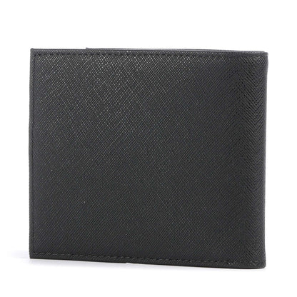 Emporio Armani Business Regenerated Wallet & Cardholder Gift Set in Black