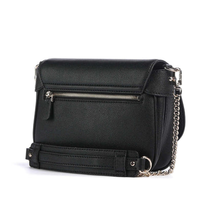 Guess Fedora Shoulder Bag in Black Featuring Signature Detail