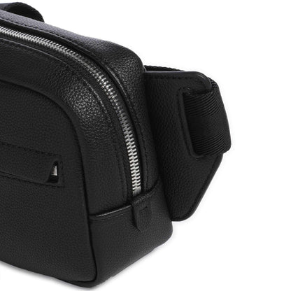BOSS Ray Crossbody Bag in Black with Signature Detail