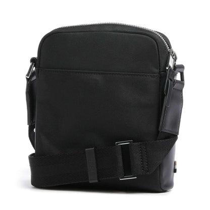 BOSS Highway Crossbody Bag in Black Polyester with Branded Details