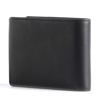 BOSS Arezzo Wallet in Smooth Black Sheepskin Leather