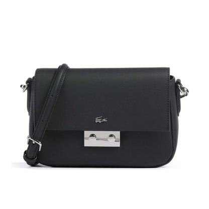 Lacoste Daily City Crossbody Bag in Black with Signature Logo Detail