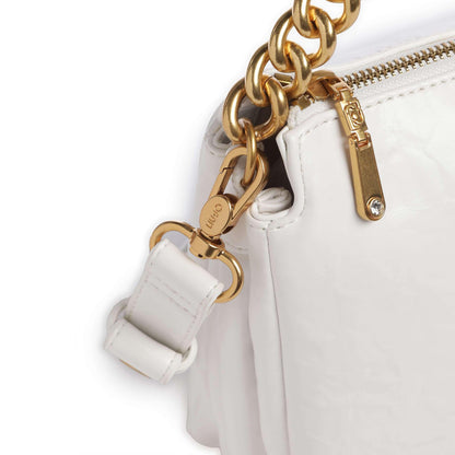 Liu Jo Lapuffy Shoulder Bag in Refined Texture and Italian Grace