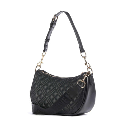 Love Moschino Allure Shoulder Bag in Black with Signature LM Logo