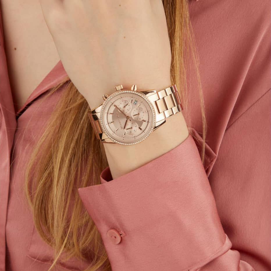 Michael Kors Rose Gold Chronograph Women’s Watch