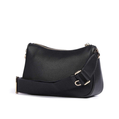 Michael Kors Jet Set Crossbody Bag in Black Grained Leather