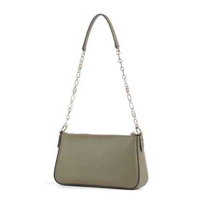 Michael Kors Empire Shoulder Bag in Fine-Grain Leather Green