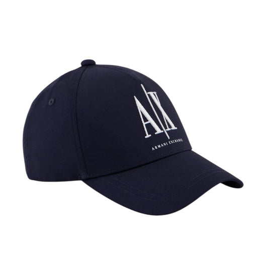 Armani Exchange Dark Blue Cap with Logo
