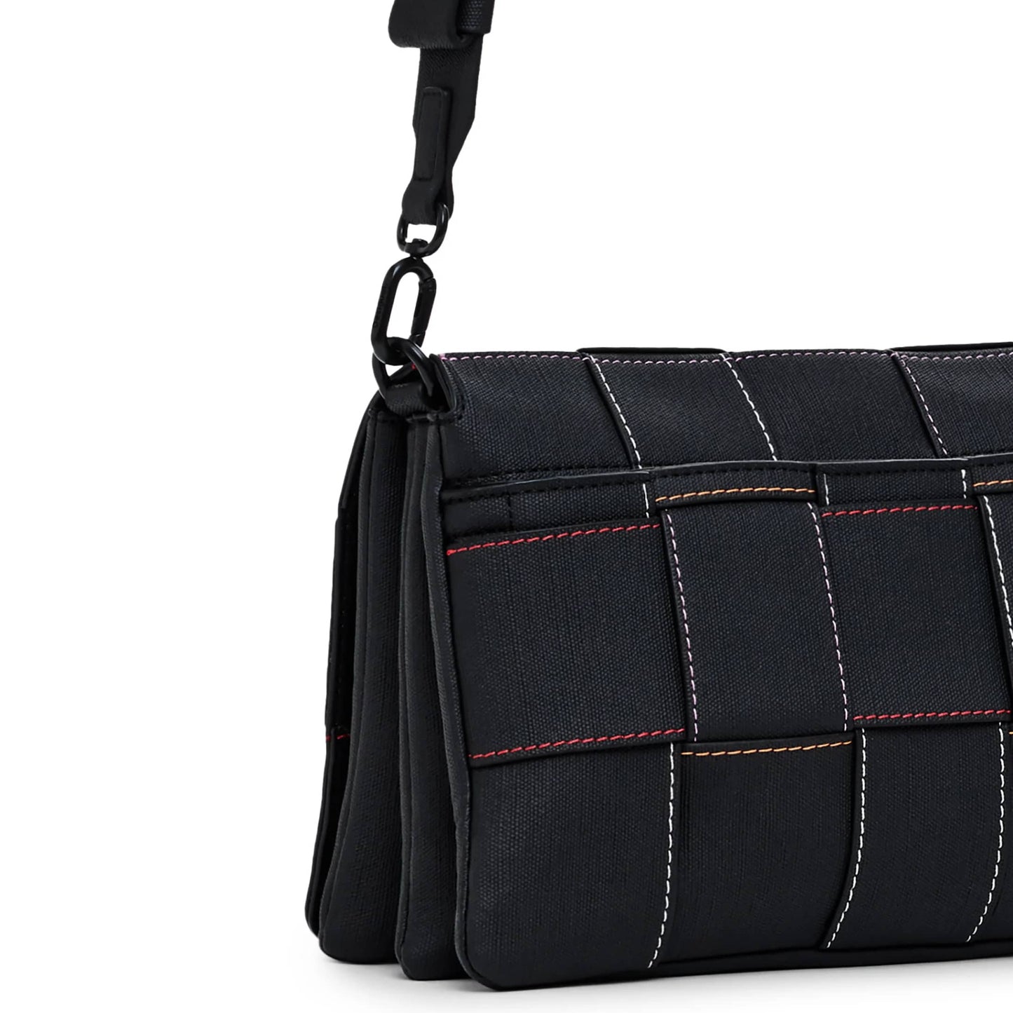 Desigual Black Patchwork Bag